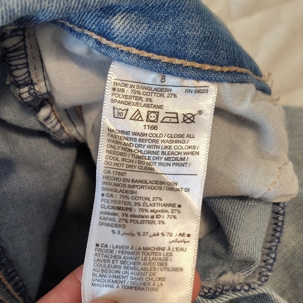 Old Navy Light Blue Kids Jeans - Picture 6 of 13